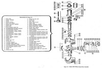 Exploded view of the Hamilton Standard 3D40 constant speed hub showing all parts labelled